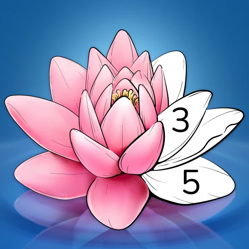 Game icon for Zen Color - Color By Number by Oakever Games
